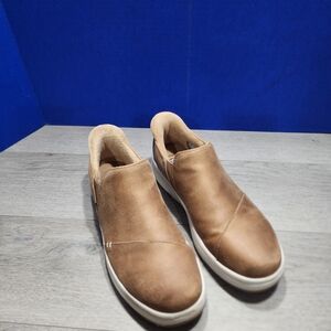 Skechers Women's Bob Skipper Wave Tan Size 10 Slip-in Comfort Shoes Style 114831